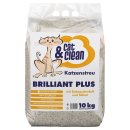 Cat&Clean® Brilliant Plus mit Babypuderduft und Silikat (10 kg)